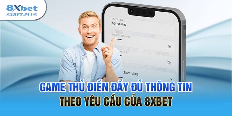 Cần lưu ý những điều sau khi tạo tài khoản 8xbet